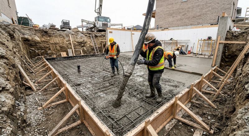 Basement Concrete Installation in East Meadow, NY