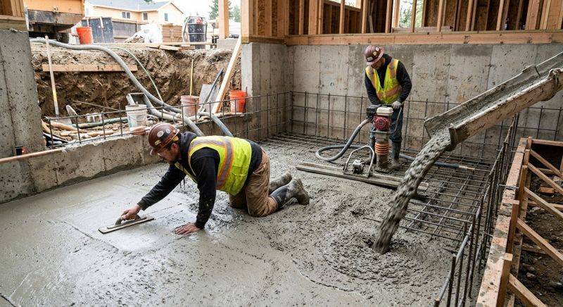 Basement Concrete Installation in North Bergen, NJ