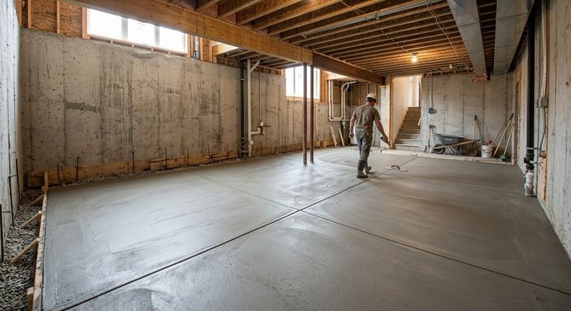 Basement Concrete Pouring in New York, NY