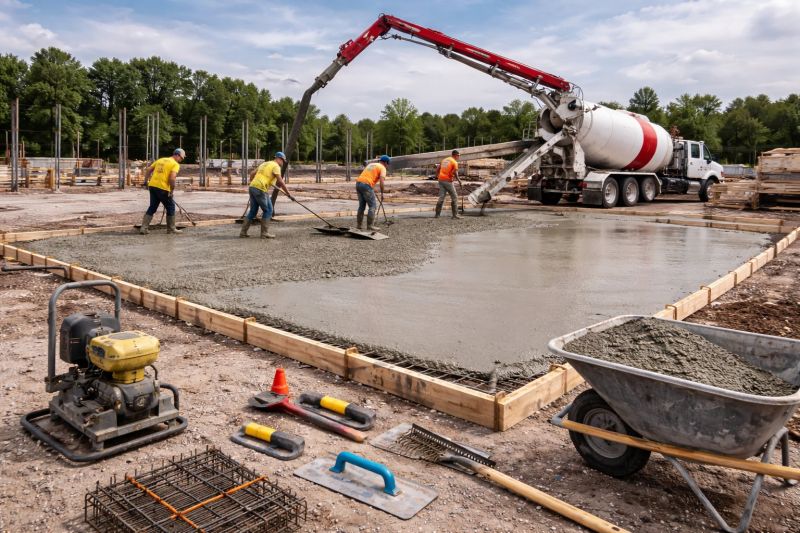 Commercial Slab Construction in Hackensack, NJ
