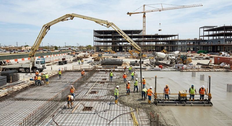 Commercial Slab Installation in Ho Ho Kus, NJ