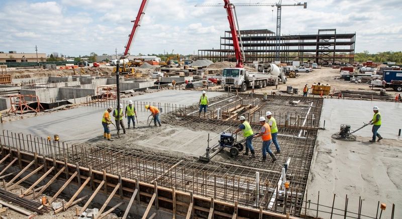 Commercial Slab Installation in South Orange, NJ