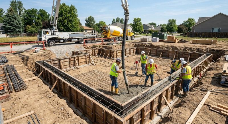 Concrete Foundation Installation in Ardsley, NY