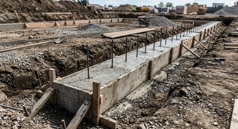 Concrete Foundation Installation in Hewlett, NY