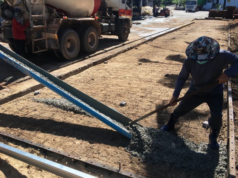 Foundation Wall Pouring in Irvington, NY