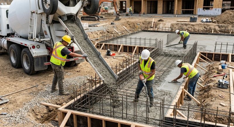 Foundation Wall Pouring in Mount Vernon, NY