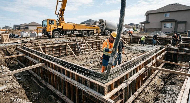 Foundation Wall Pouring in Queens Village, NY